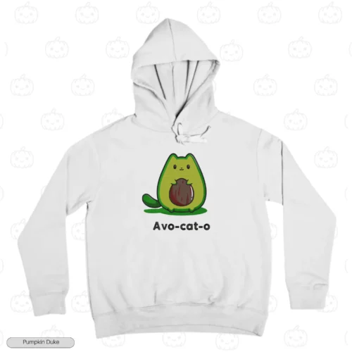 Avo-cat-o Embroidery Hoodie