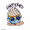 Cake It Easy Embroidery Sweatshirt