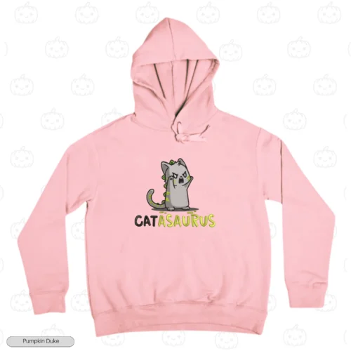 Catasaurus Embroidery Hoodie