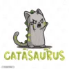 Catasaurus Embroidery Sweatshirt