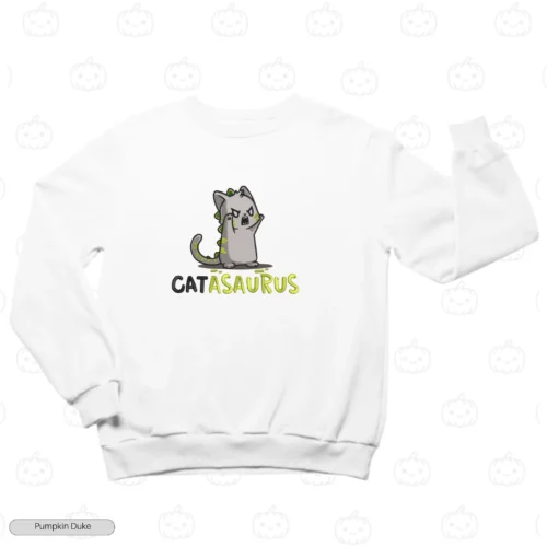 Catasaurus Embroidery Sweatshirt