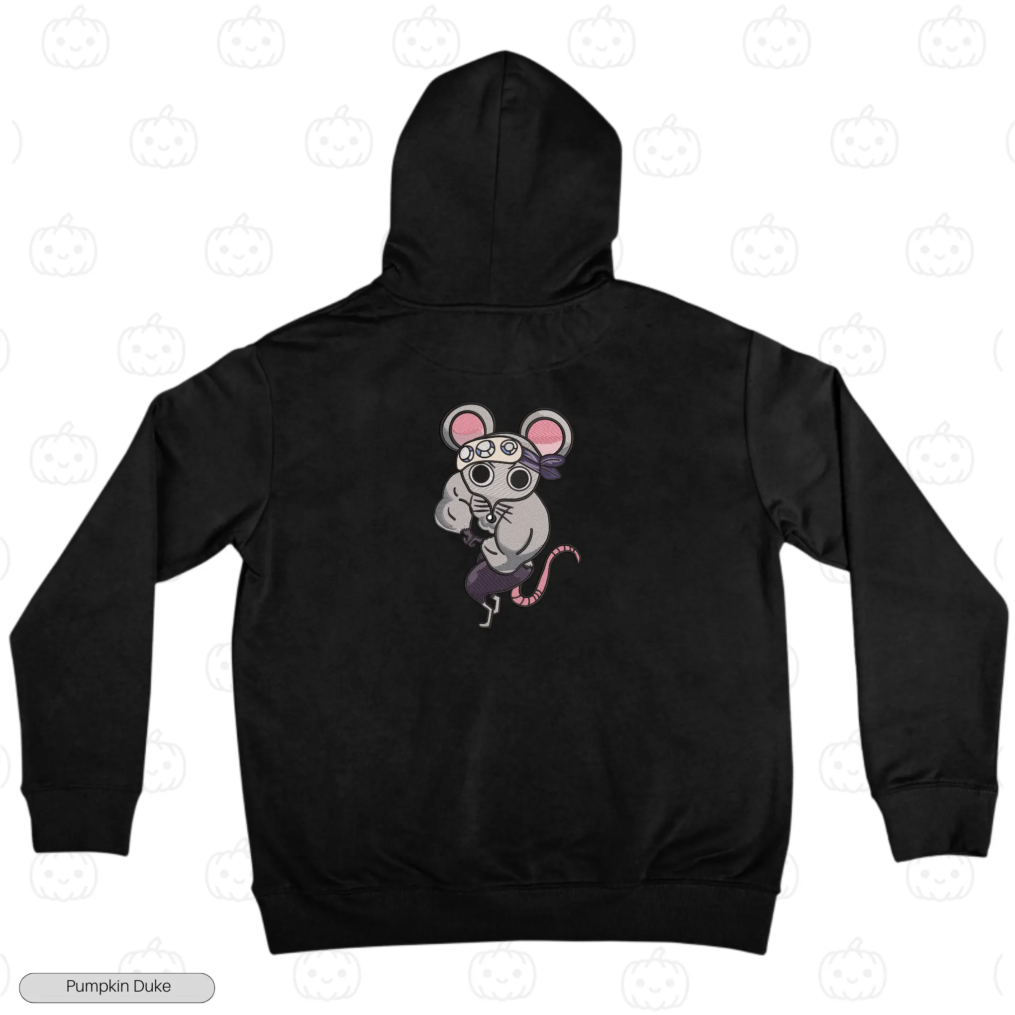Gym Rat V2 Embroidery Hoodie (Demon Salyer)
