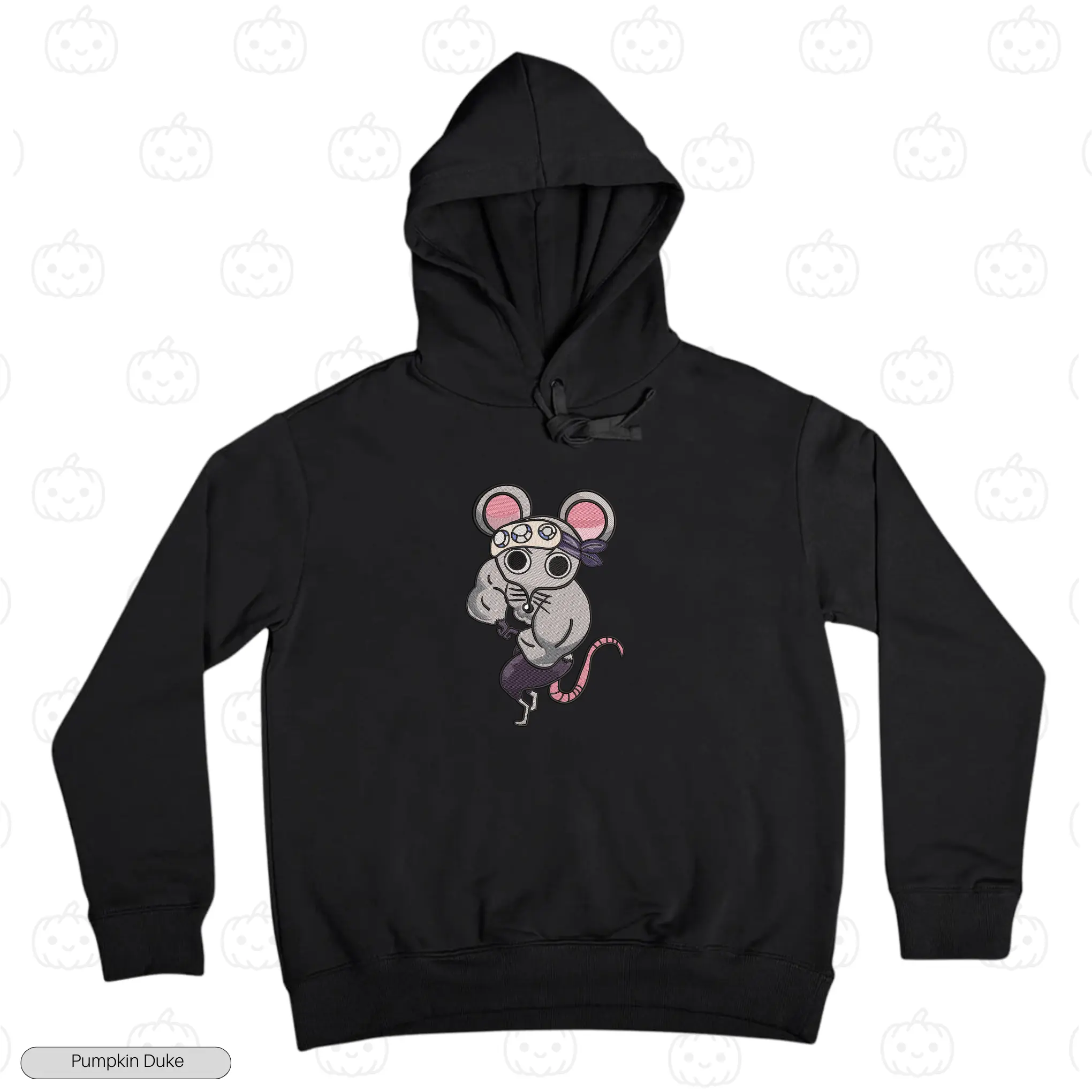 Gym Rat V2 Embroidery Hoodie (Demon Salyer)