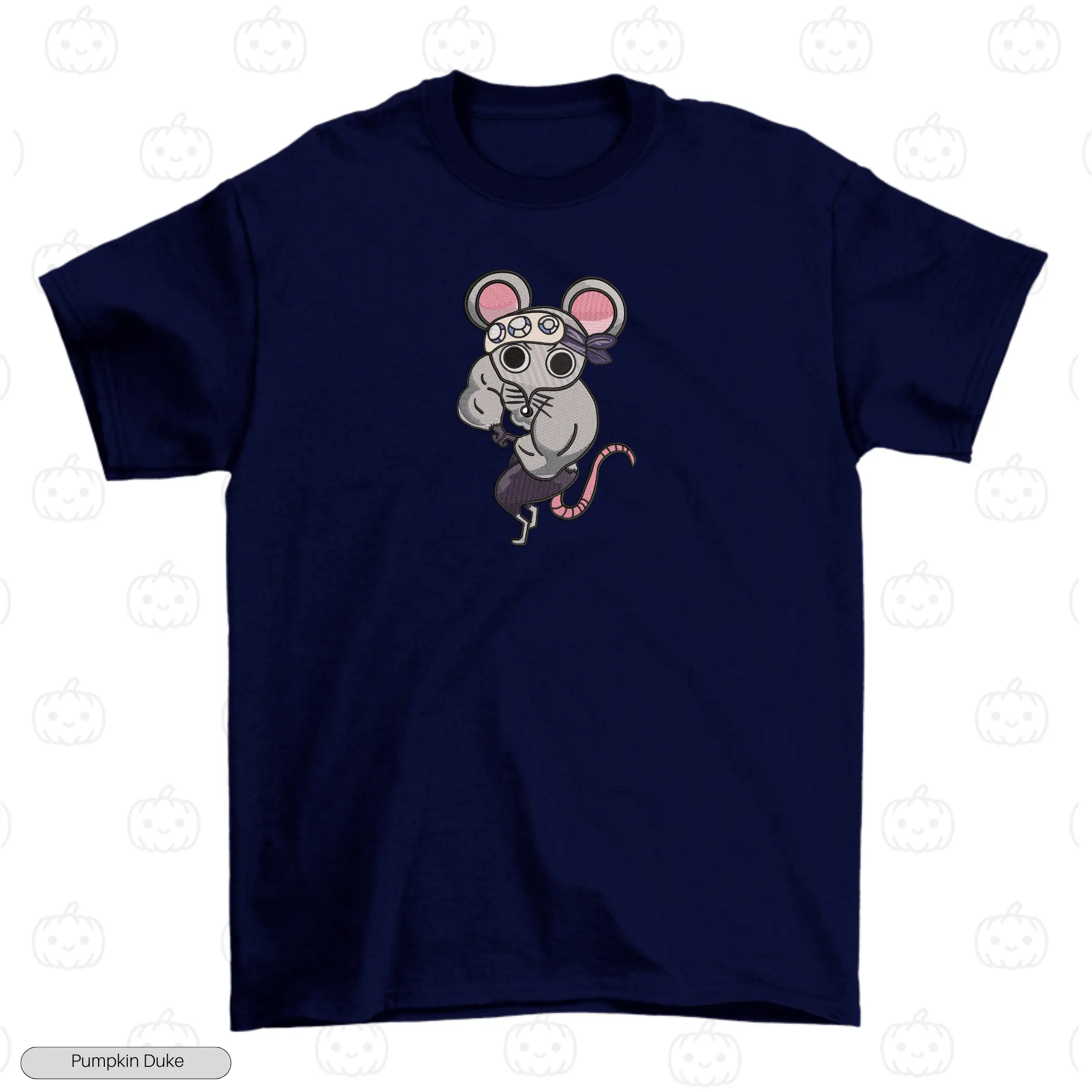 Gym Rat V2 Embroidery T-Shirt (Demon Salyer)