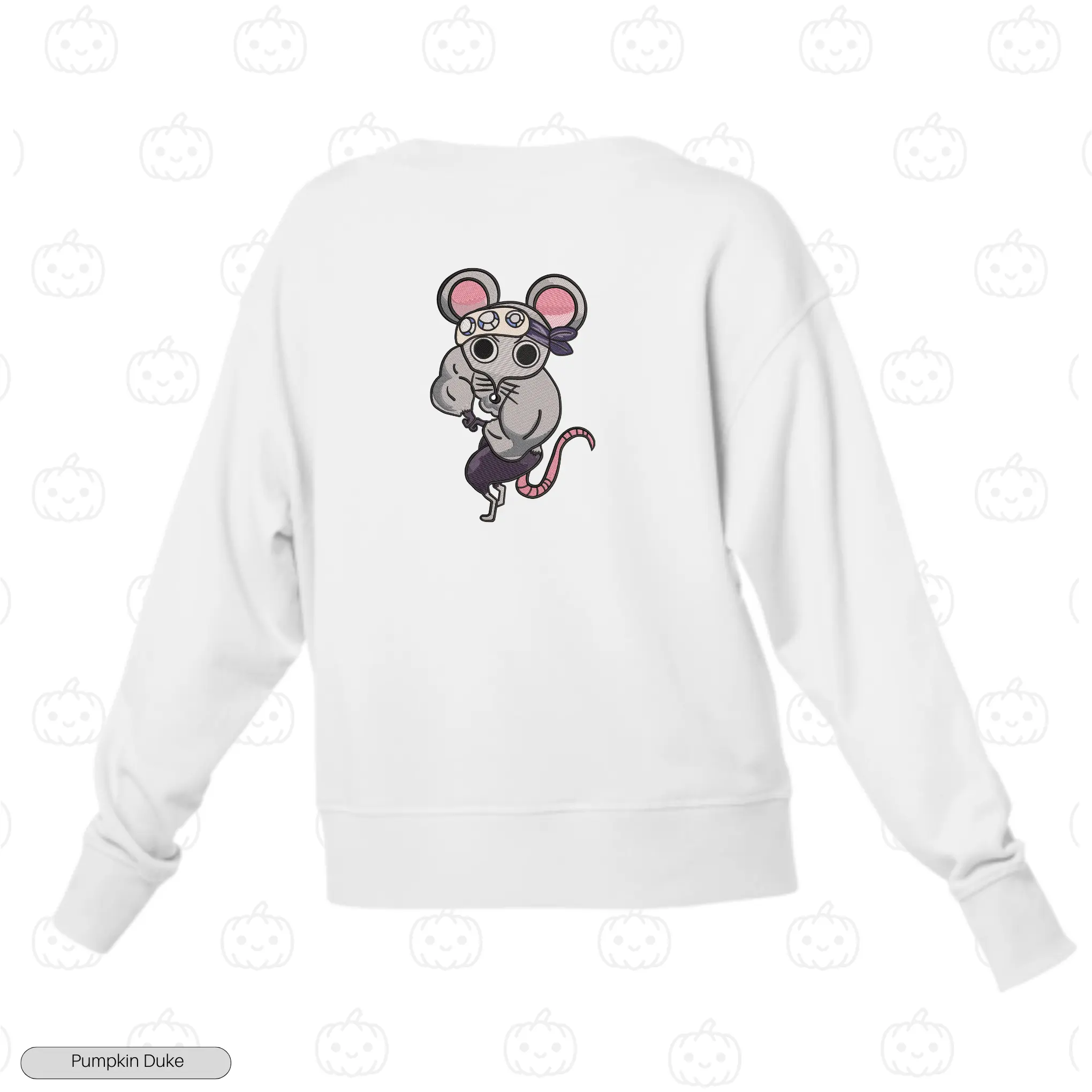 Gym Rat V2 Embroidery Sweatshirt (Demon Salyer)