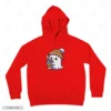 Happy Queen Boo Embroidery Hoodie