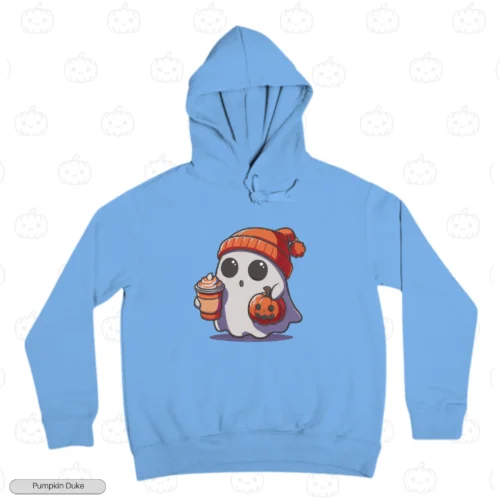 King Boo Surprised Embroidery Hoodie
