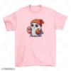 King Boo Surprised Embroidery T-Shirt
