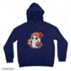 King Boo Surprised Embroidery Hoodie