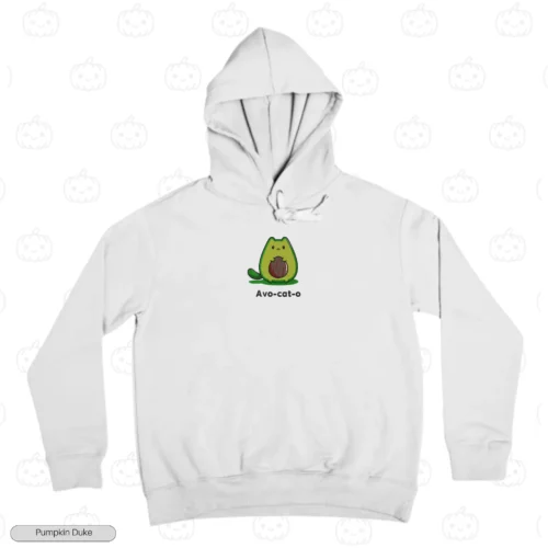 Avo-cat-o Embroidery Hoodie