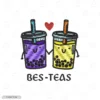 Bes-Teas Brew Buddies Embroidery Hoodie