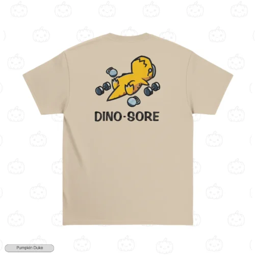Dino Sore Embroidery T-Shirt