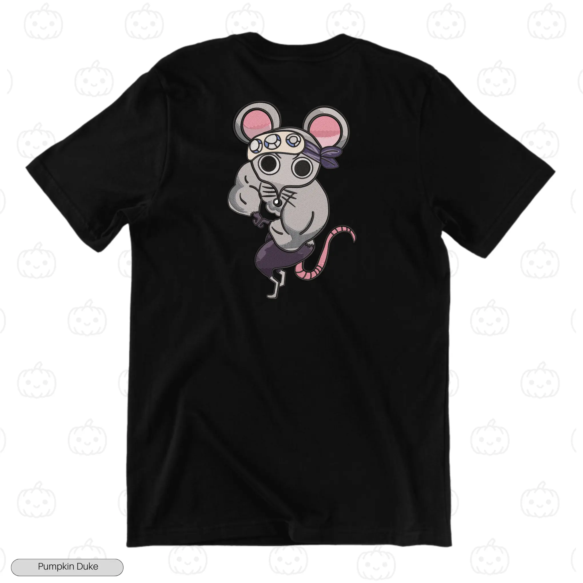 Gym Rat V1 Embroidery T-Shirt (Demon Salyer)