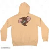 Jerry Goofy Face Embroidery Hoodie
