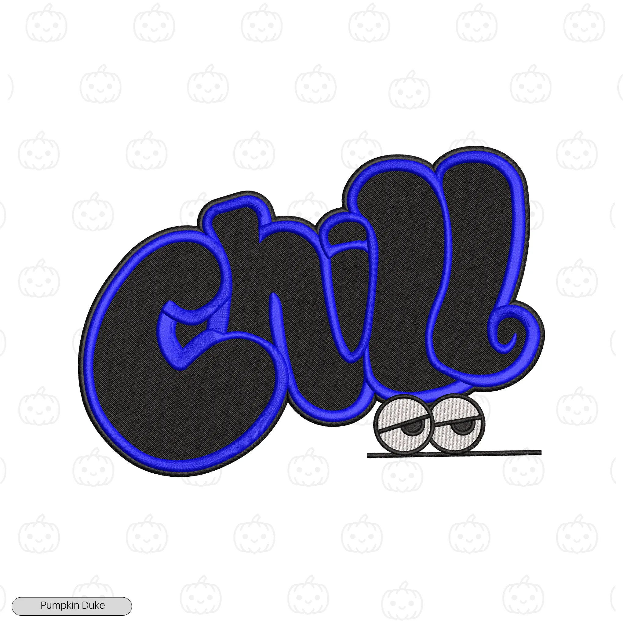 Just Chill Bro Embroidery Hoodie
