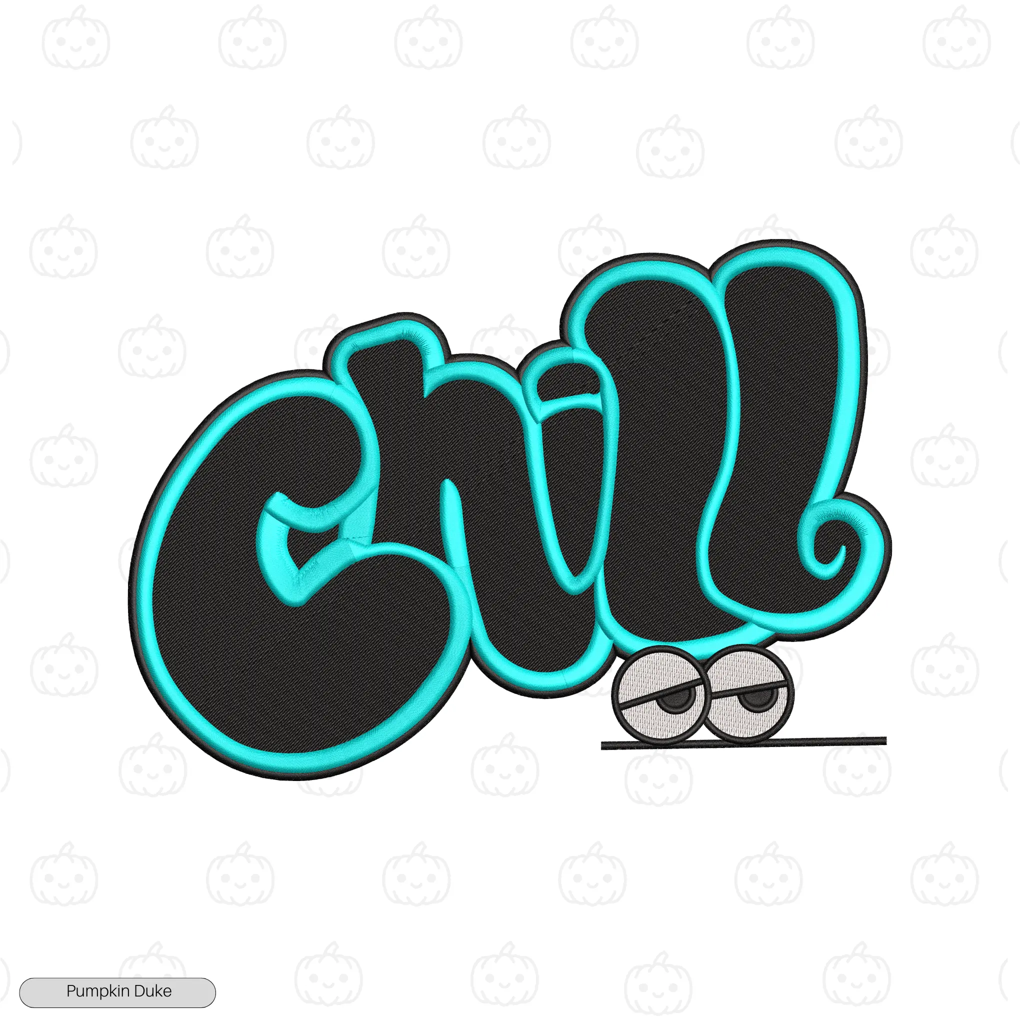 Just Chill Bro Embroidery Hoodie