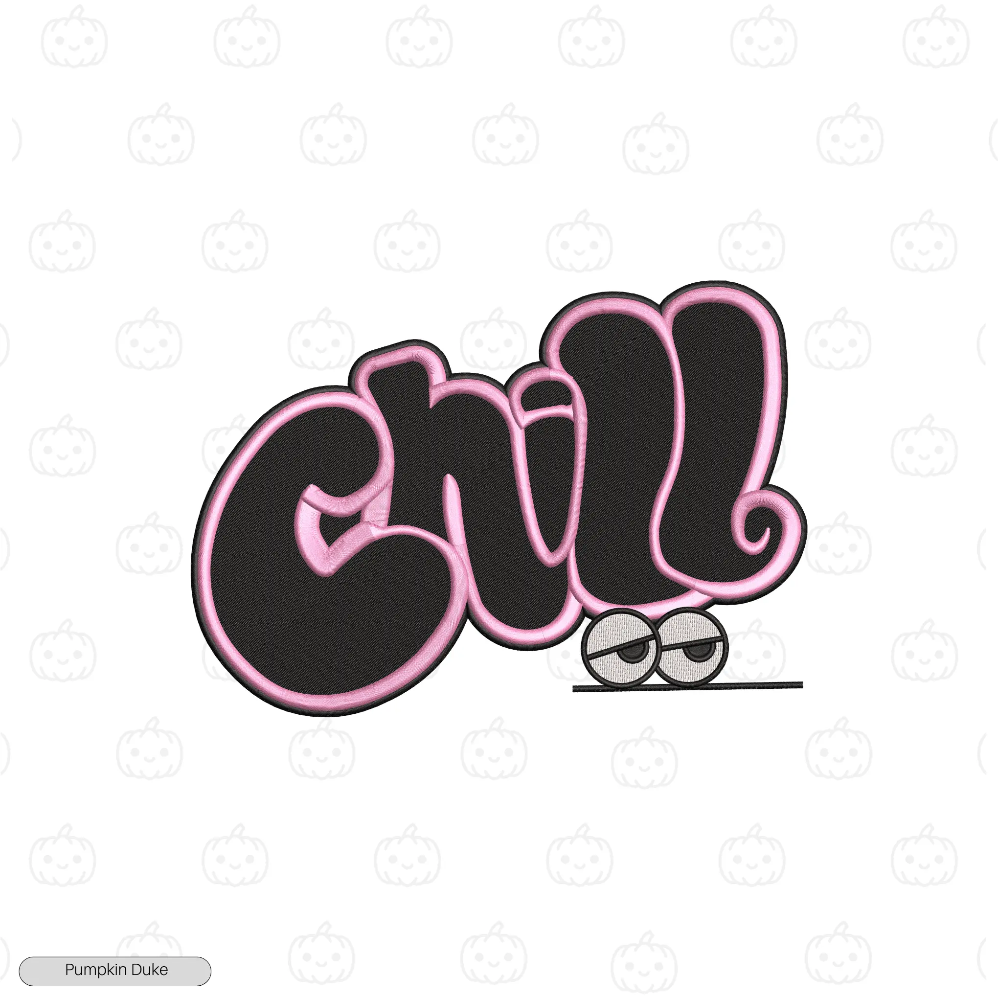 Just Chill Bro Embroidery Hoodie