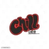 Just Chill Bro Embroidery Hoodie