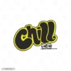 Just Chill Bro Embroidery Hoodie