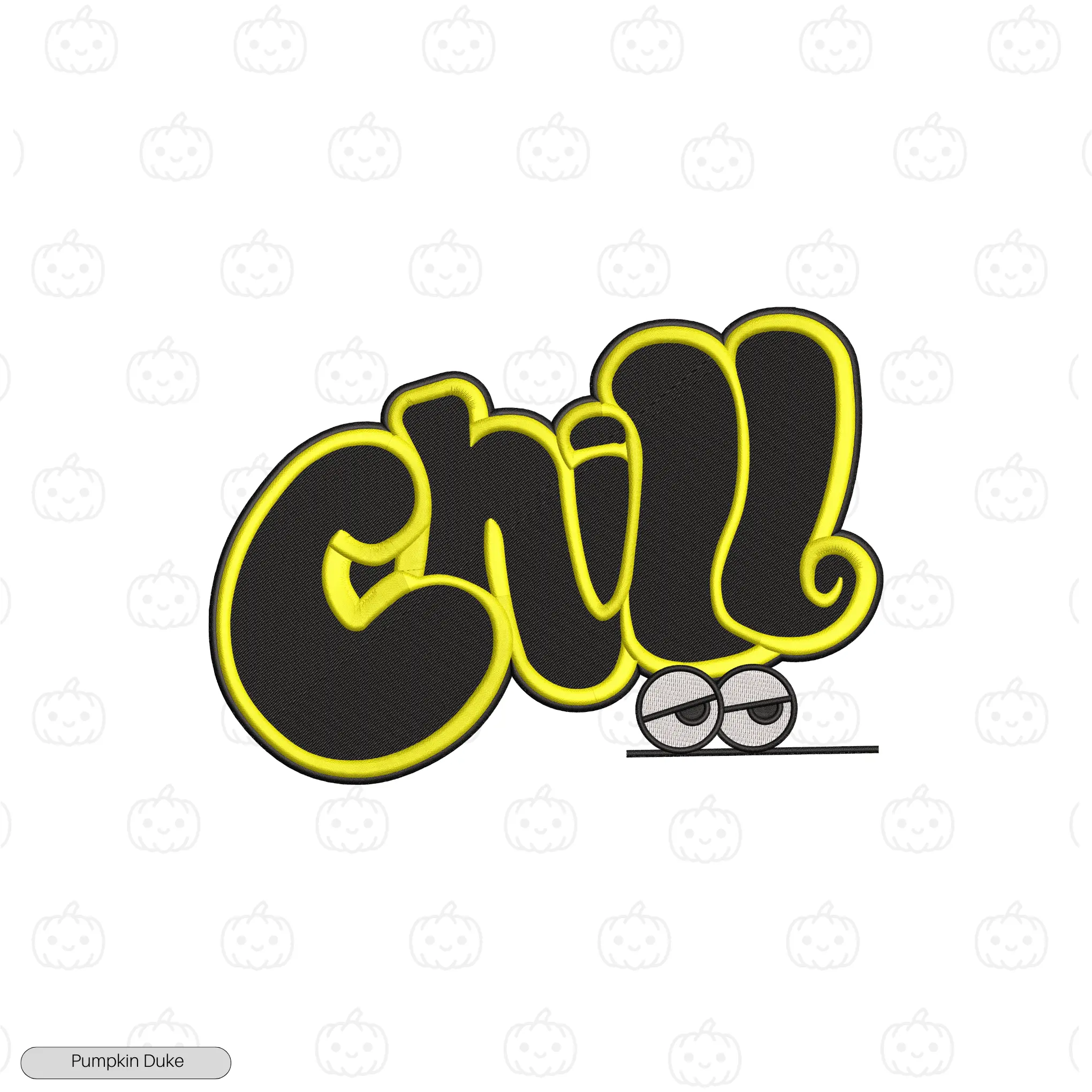 Just Chill Bro Embroidery Hoodie
