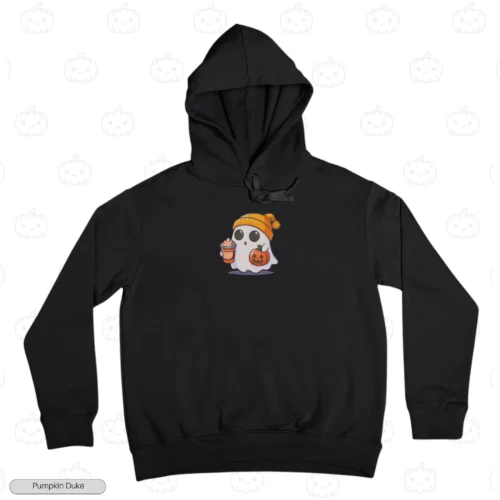 King Boo Surprised Embroidery Hoodie