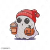 King Boo Surprised Embroidery Hoodie