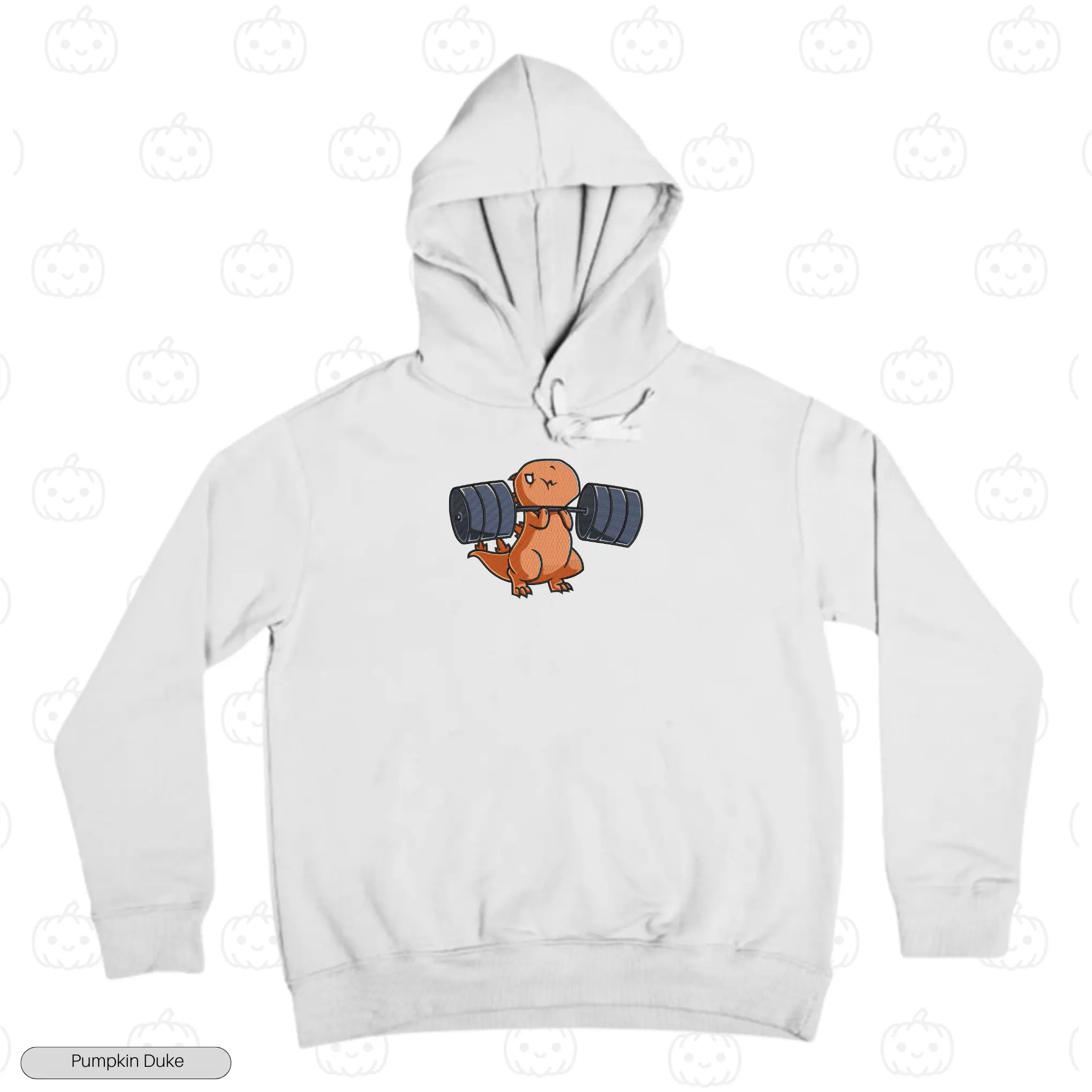 Quadzilla Dinocore Embroidery Hoodie