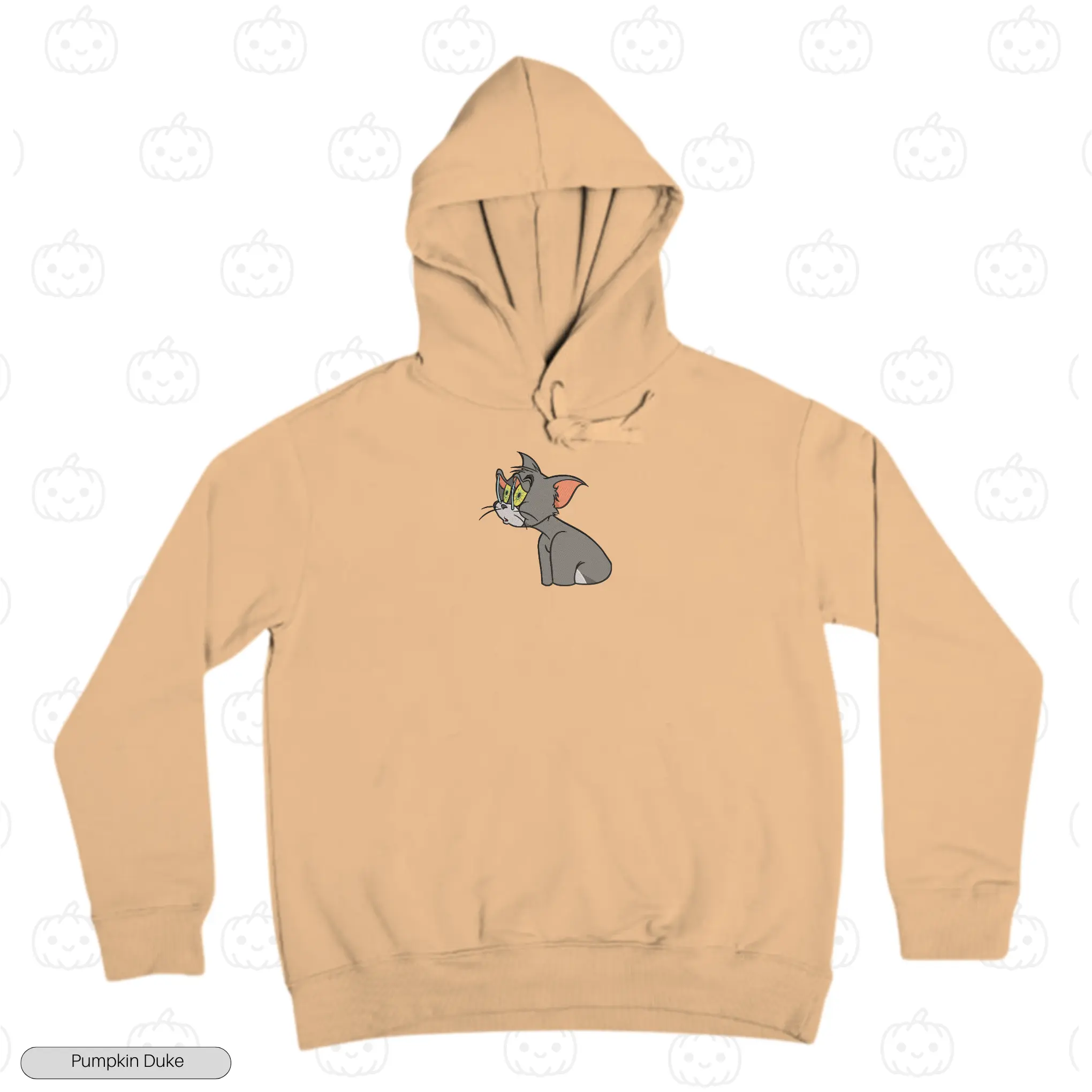 Sleepy Tom Embroidery Hoodie
