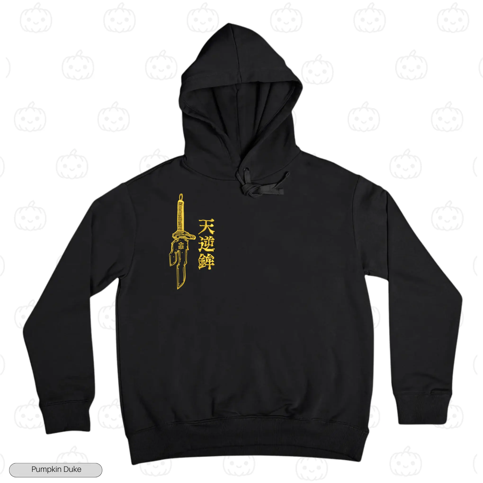 Fushiguro Toji Spear Of Heaven Embroidery Hoodie
