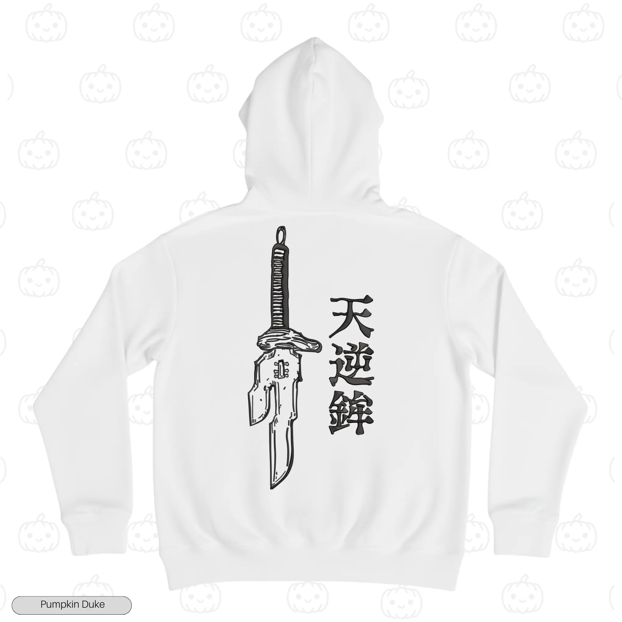 Fushiguro Toji Spear Of Heaven Embroidery Hoodie