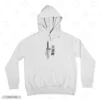 Fushiguro Toji Spear Of Heaven White Front Embroidery Hoodie Toji The One Who Left It All Behind Embroidery Hoodie