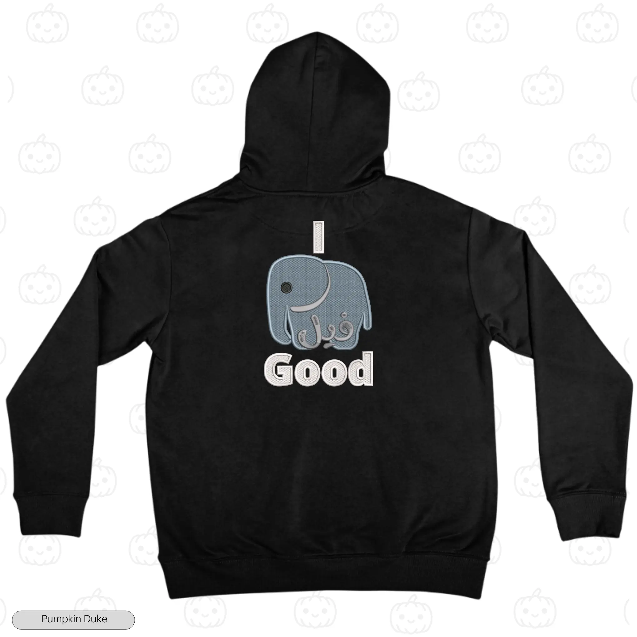 I Feel Good Embroidery Hoodie