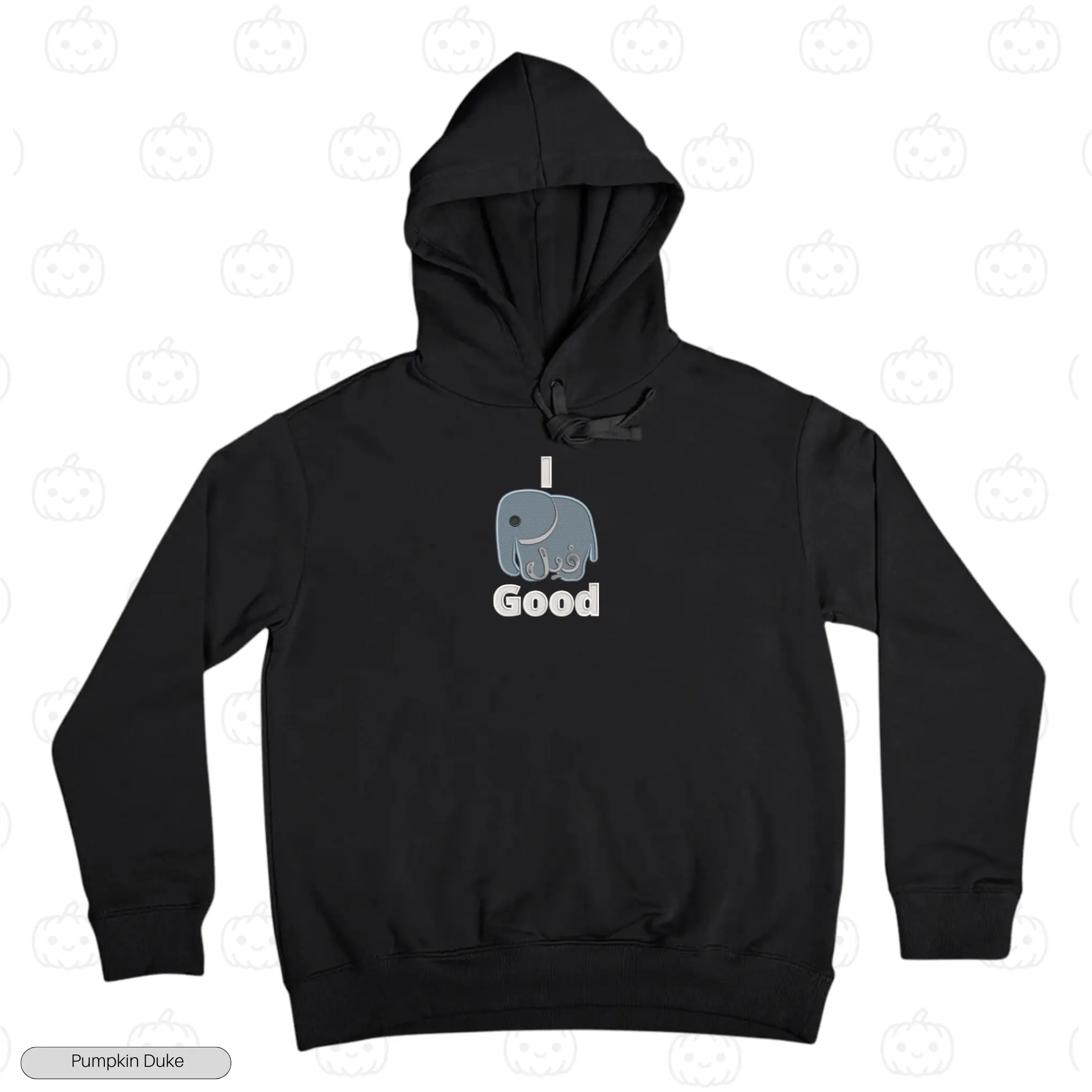 I Feel Good Embroidery Hoodie