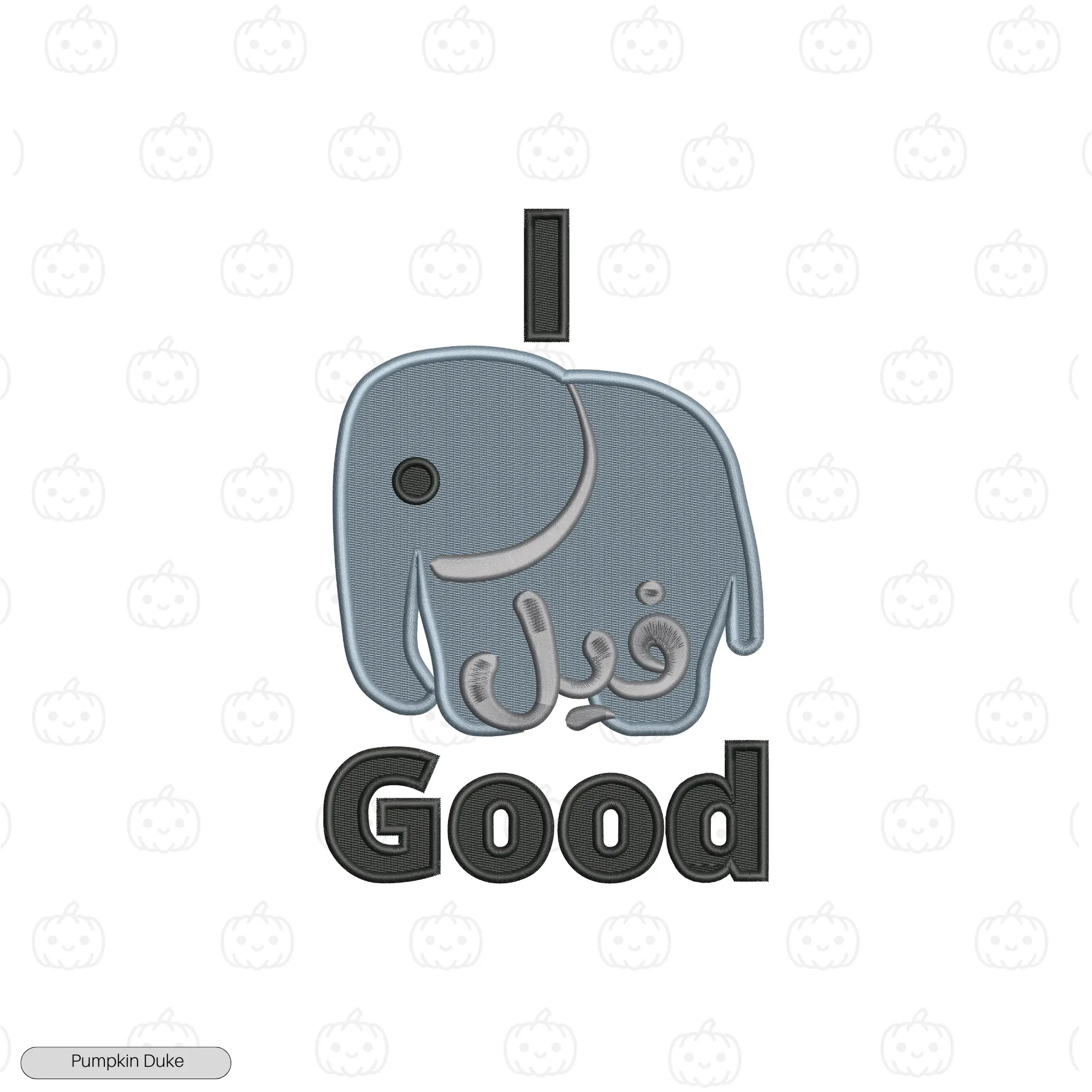 I Feel Good Embroidery Hoodie