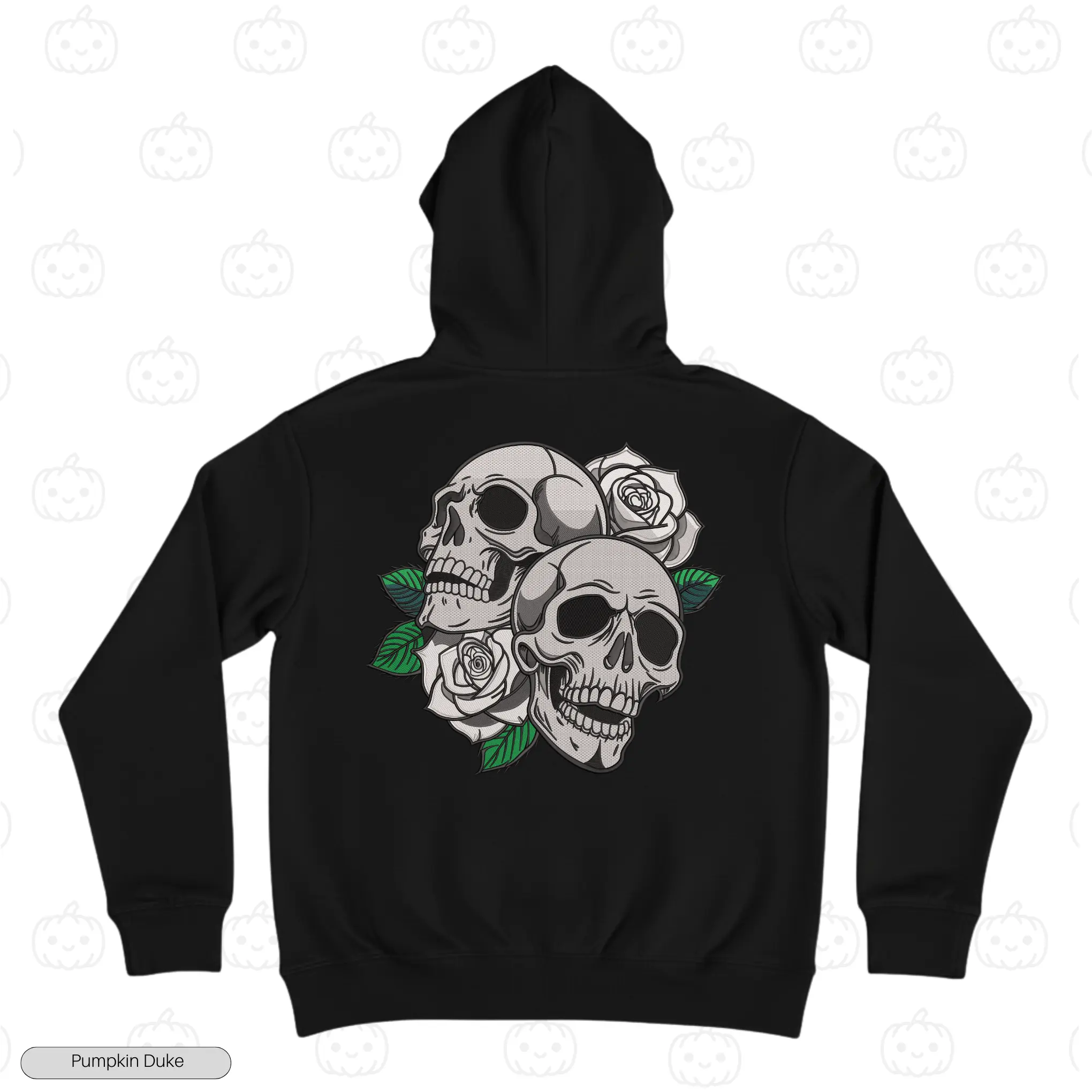 Beauty in Decay Embroidery Hoodie