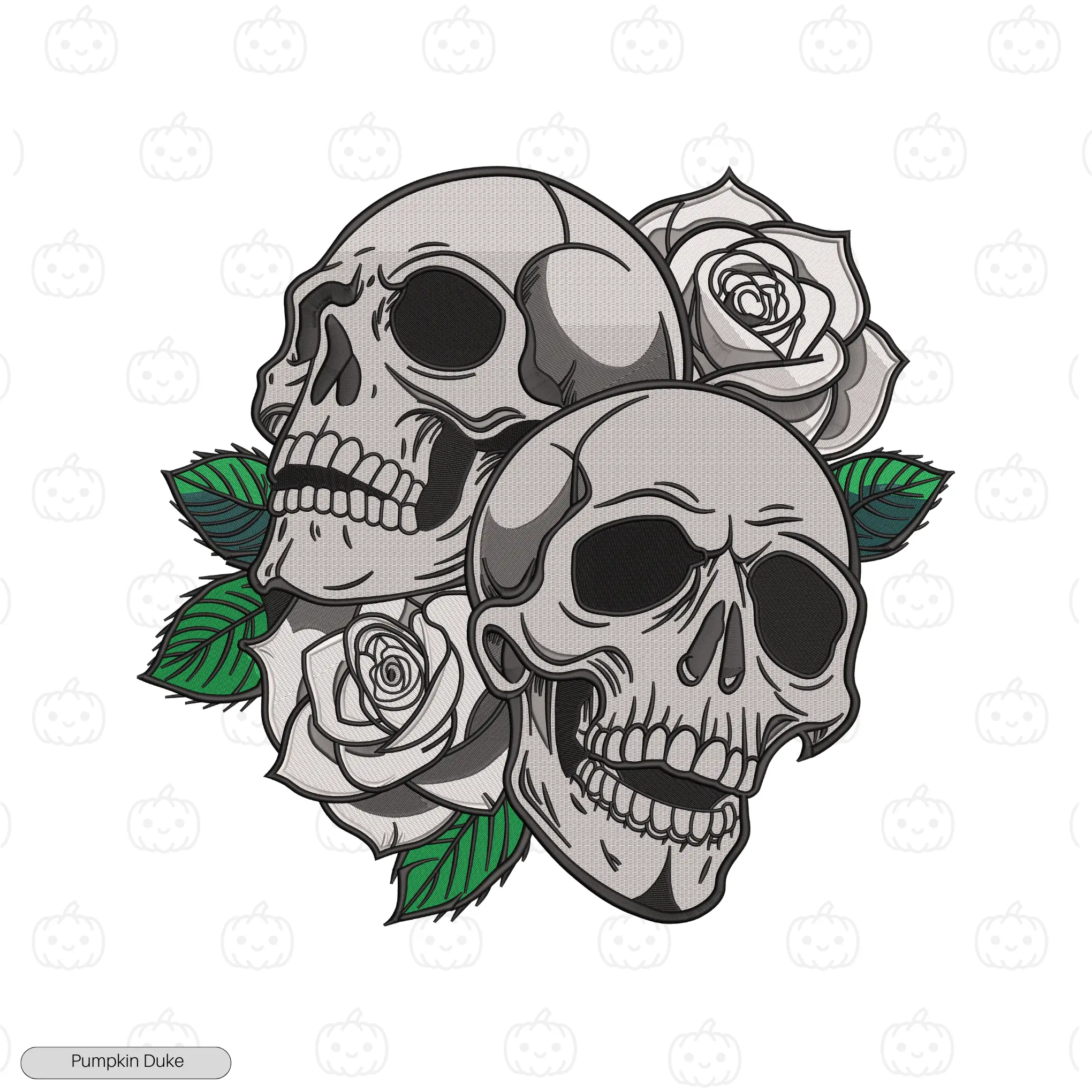 Beauty in Decay Embroidery Hoodie