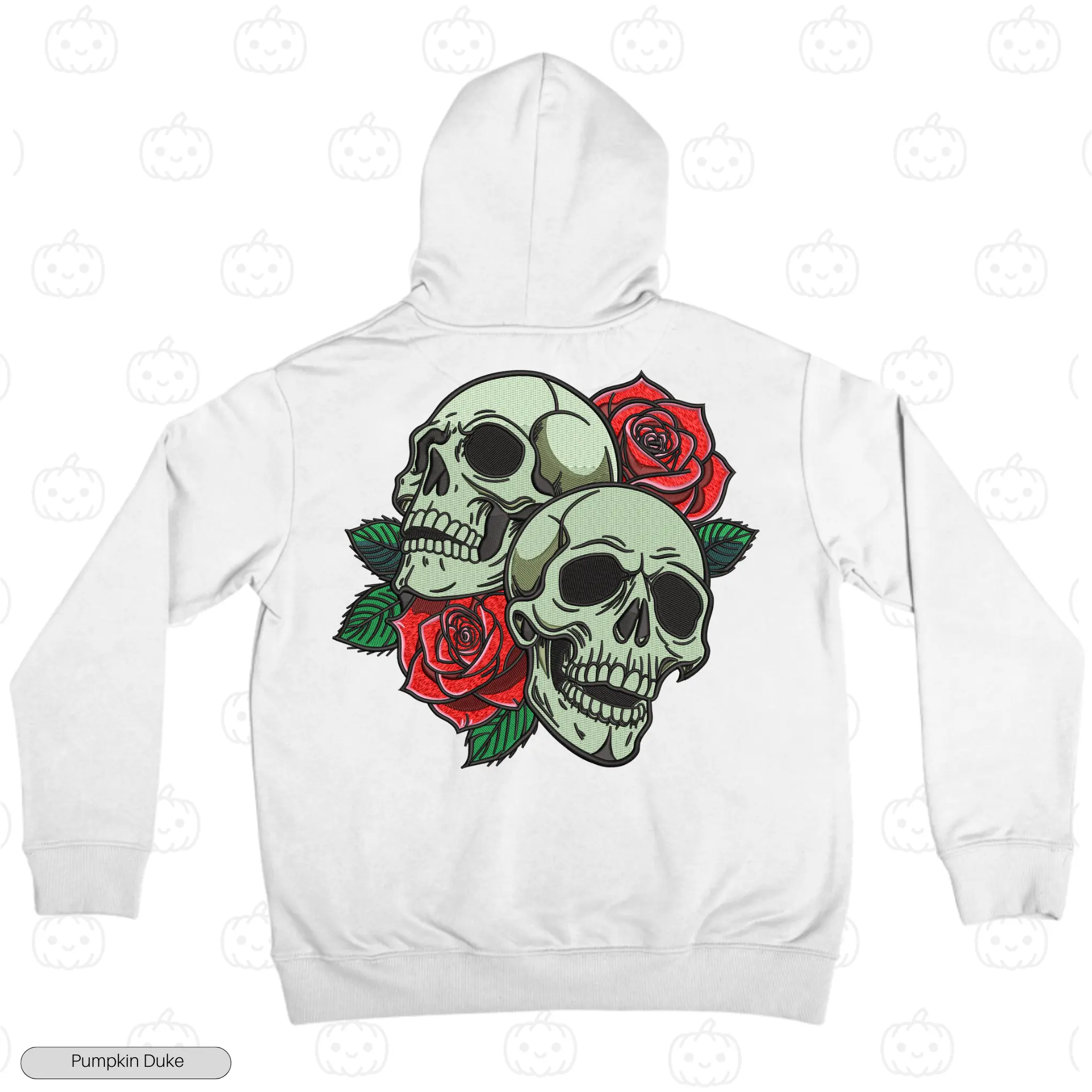 Beauty in Decay Embroidery Hoodie