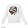 Beauty in Decay Embroidery Sweatshirt