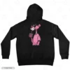 Chill Pink Panther Embroidery Hoodie