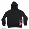 Chill Pink Panther Embroidery Hoodie