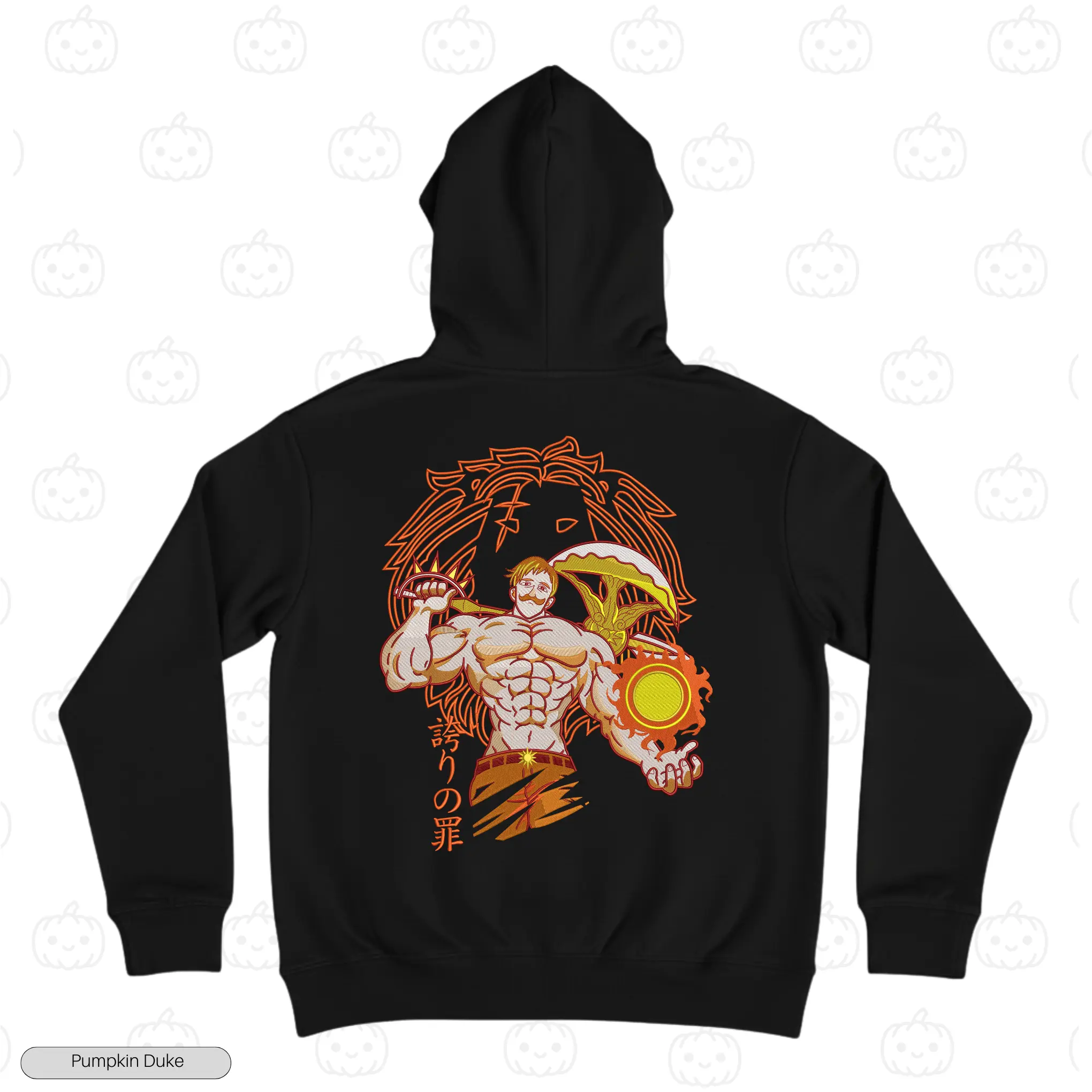 Escanor Embroidery Hoodie