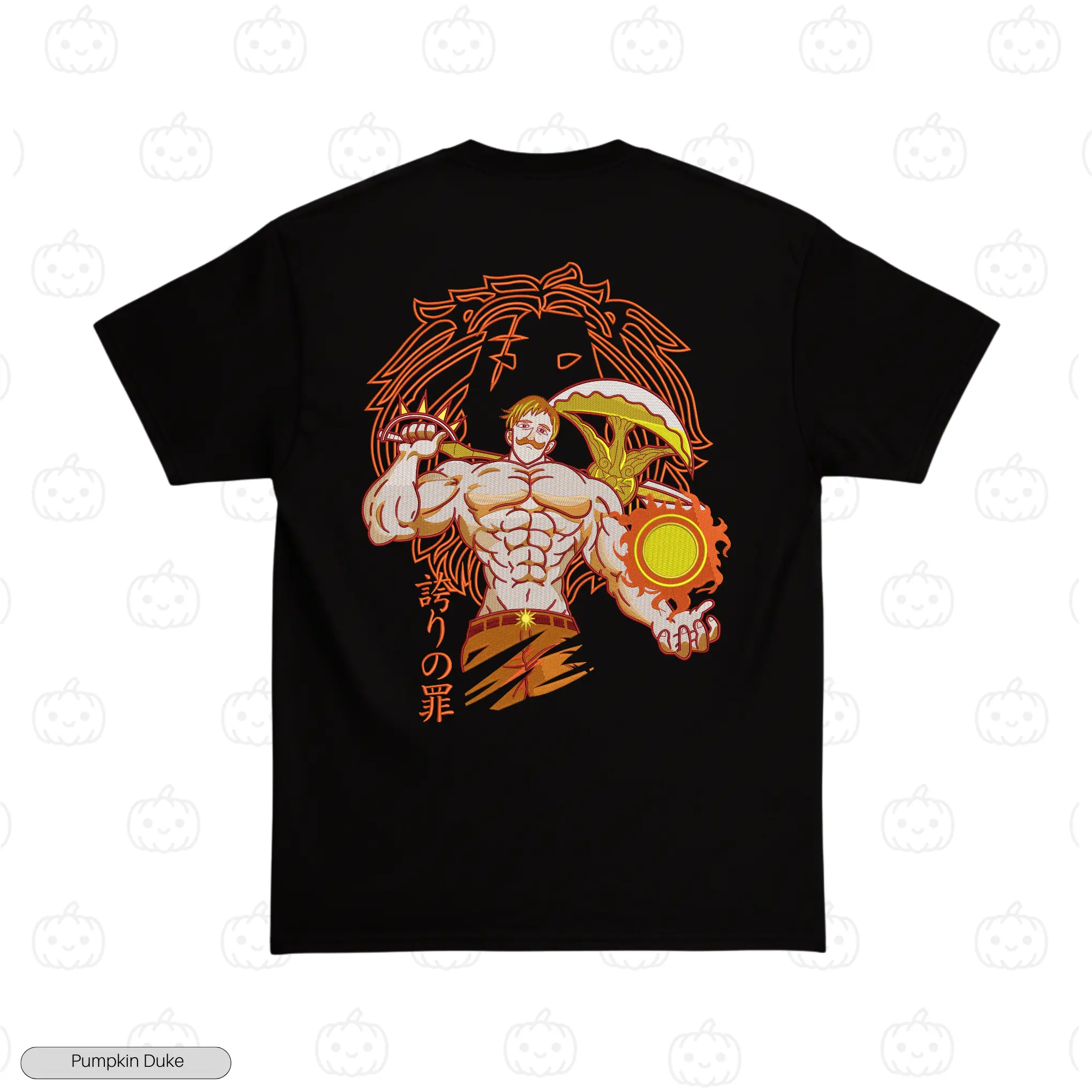 Escanor Embroidery T-Shirt