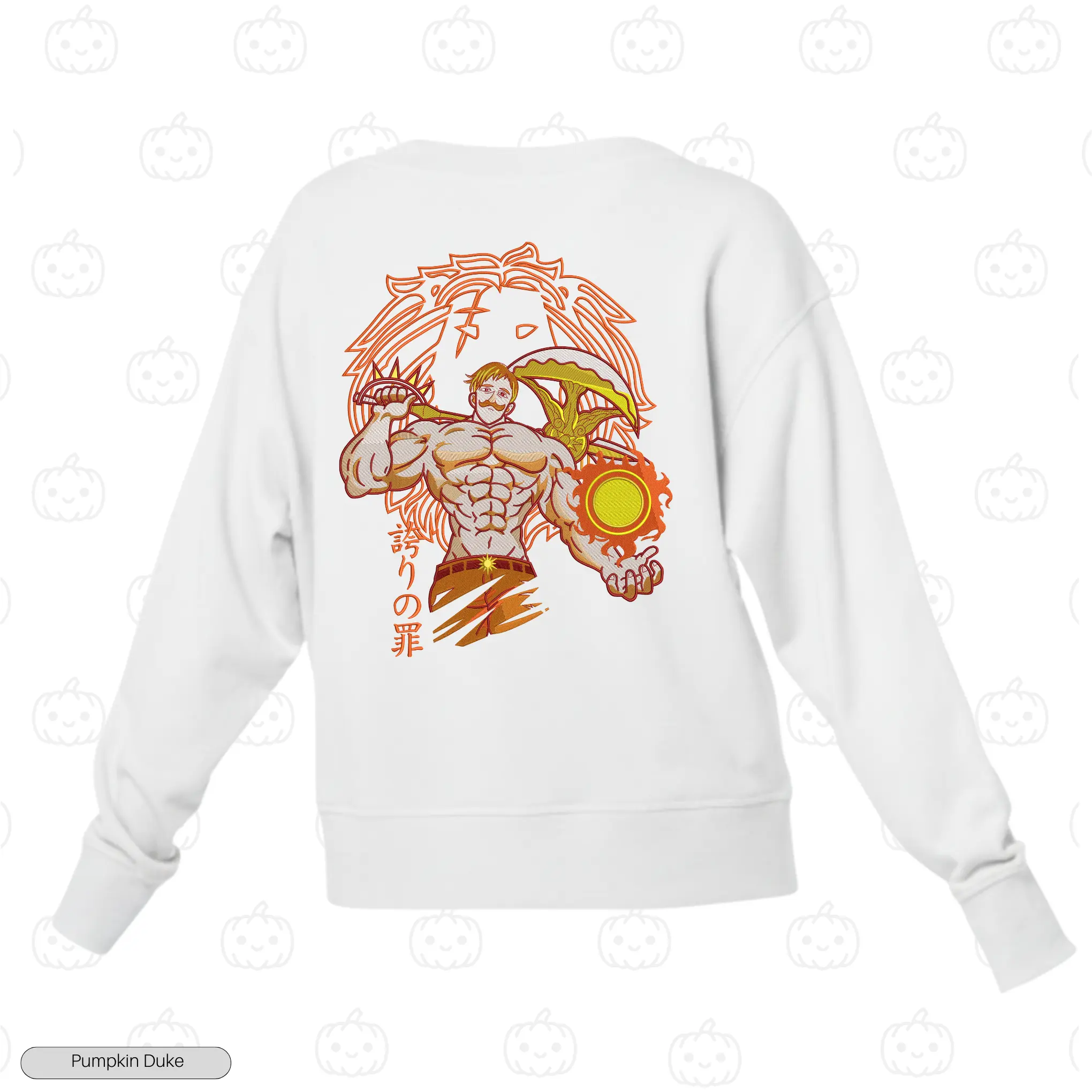 Escanor Embroidery Sweatshirt