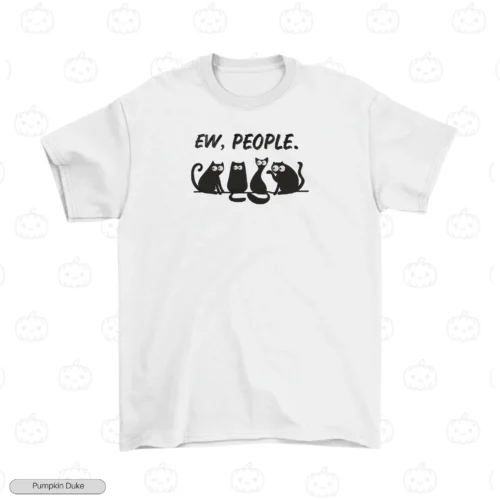 Eww People Embroidery T-Shirt