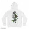 Grief in Petals Embroidery Hoodie