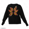 Kokushibo Eyes V1 Embroidery Sweatshirt