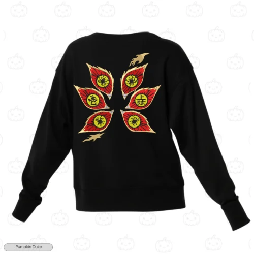 Kokushibo Eyes V1 Embroidery Sweatshirt