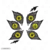 Kokushibo Eyes V1 Embroidery Hoodie