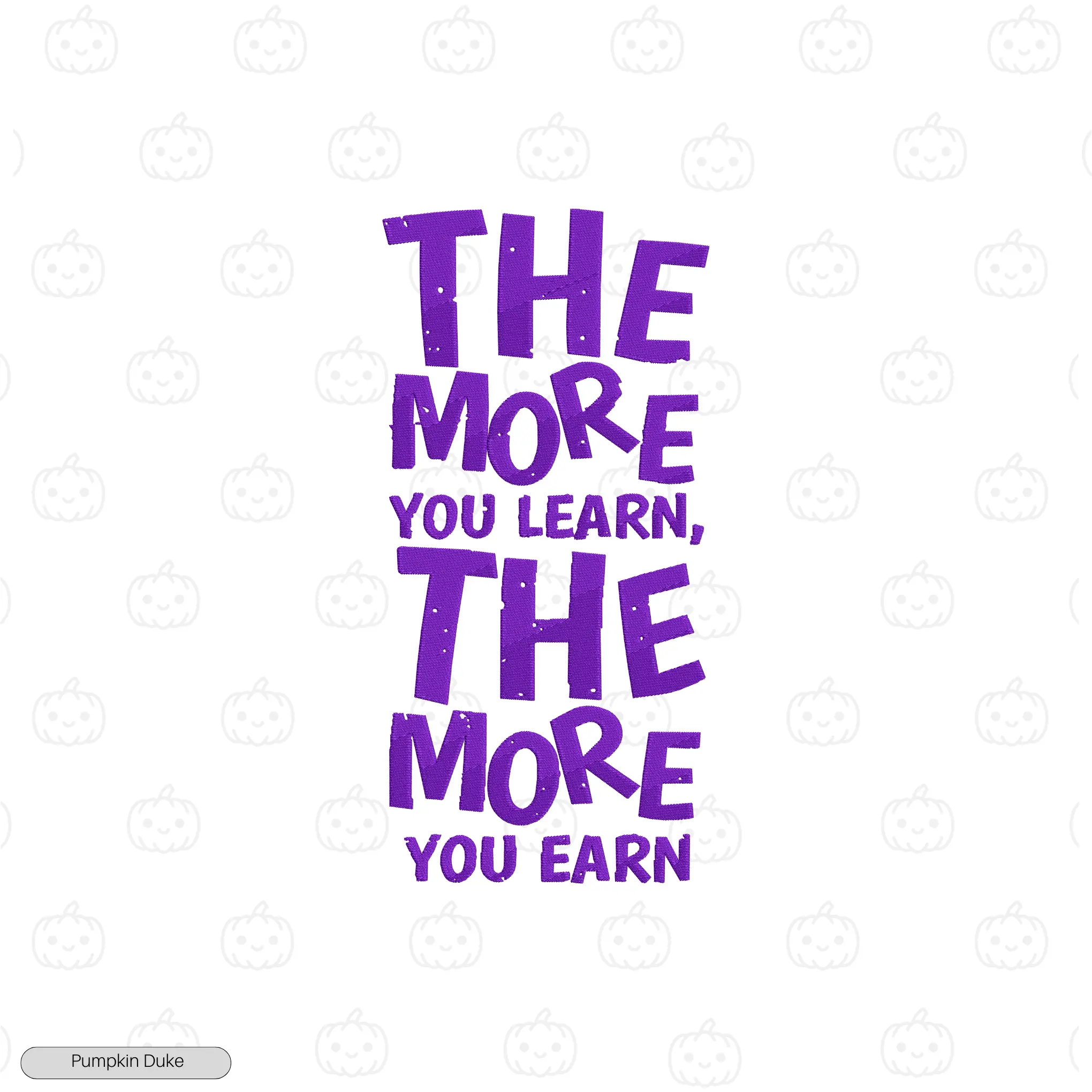 Learn & Earn Embroidery Hoodie