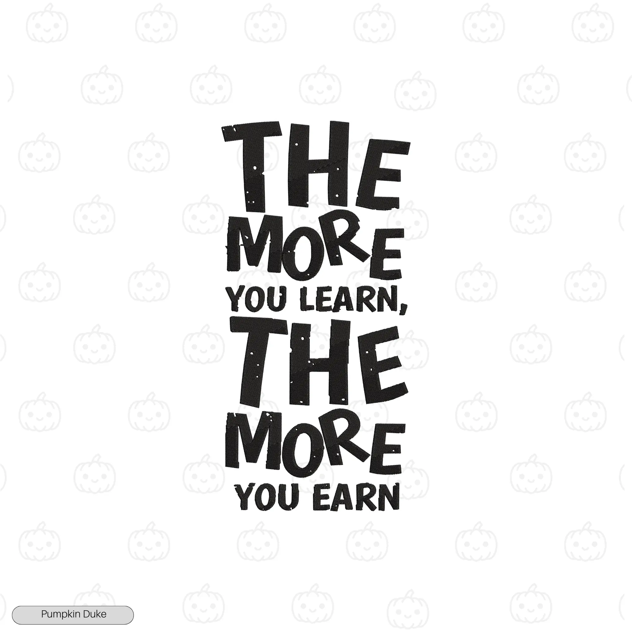 Learn & Earn Embroidery Hoodie